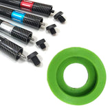 Maxbell Billiard Cue Bottom Practical Durable Portable Spare Part Pool Cue Block End Green