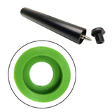 Maxbell Billiard Cue Bottom Practical Durable Portable Spare Part Pool Cue Block End Green