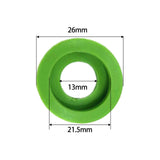 Maxbell Billiard Cue Bottom Practical Durable Portable Spare Part Pool Cue Block End Green
