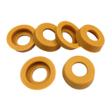 Maxbell Billiard Cue Bottom Practical Durable Portable Spare Part Pool Cue Block End Yellow