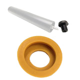 Maxbell Billiard Cue Bottom Practical Durable Portable Spare Part Pool Cue Block End Yellow