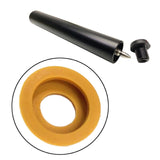 Maxbell Billiard Cue Bottom Practical Durable Portable Spare Part Pool Cue Block End Yellow