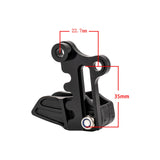 Maxbell Bicycle Chain Guide Durable Chain Stabilizer for Mountain Bikes Most Bicycle silver