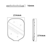 Maxbell Pickleball Racket Cover Portable Pickleball Racket Case Storage Pocket Blue