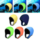 Maxbell Scuba Diving Hood Cap Neoprene Wetsuit Hood Adult for Canoe Kayaking Sailing Yellow