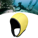 Maxbell Scuba Diving Hood Cap Neoprene Wetsuit Hood Adult for Canoe Kayaking Sailing Yellow