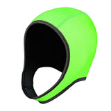 Maxbell Scuba Diving Hood Cap Neoprene Wetsuit Hood Adult for Canoe Kayaking Sailing Fluorescent Green