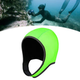 Maxbell Scuba Diving Hood Cap Neoprene Wetsuit Hood Adult for Canoe Kayaking Sailing Fluorescent Green