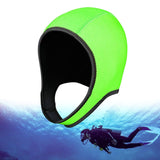 Maxbell Scuba Diving Hood Cap Neoprene Wetsuit Hood Adult for Canoe Kayaking Sailing Fluorescent Green