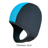 Maxbell Scuba Diving Hood Cap 3mm Neoprene Wetsuit Hood for Kayak Canoe Water Sports Black Lake Blue