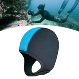 Maxbell Scuba Diving Hood Cap 3mm Neoprene Wetsuit Hood for Kayak Canoe Water Sports Black Lake Blue