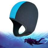 Maxbell Scuba Diving Hood Cap 3mm Neoprene Wetsuit Hood for Kayak Canoe Water Sports Black Lake Blue