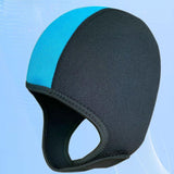 Maxbell Scuba Diving Hood Cap 3mm Neoprene Wetsuit Hood for Kayak Canoe Water Sports Black Lake Blue