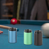 Maxbell Pool Cue Shaper Portable Metal Snooker Cue Tip Shaper Pool Table Accessories Green