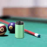 Maxbell Pool Cue Shaper Portable Metal Snooker Cue Tip Shaper Pool Table Accessories Green