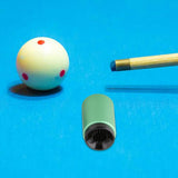 Maxbell Pool Cue Shaper Portable Metal Snooker Cue Tip Shaper Pool Table Accessories Green