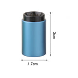 Maxbell Pool Cue Shaper Portable Metal Snooker Cue Tip Shaper Pool Table Accessories Blue