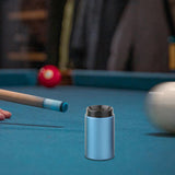 Maxbell Pool Cue Shaper Portable Metal Snooker Cue Tip Shaper Pool Table Accessories Blue