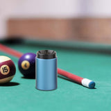 Maxbell Pool Cue Shaper Portable Metal Snooker Cue Tip Shaper Pool Table Accessories Blue