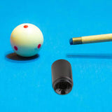 Maxbell Pool Cue Shaper Portable Metal Snooker Cue Tip Shaper Pool Table Accessories Black