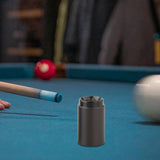 Maxbell Pool Cue Shaper Portable Metal Snooker Cue Tip Shaper Pool Table Accessories Black