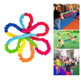 Maxbell Cooperative Stretch Rope Kids Dynamic Movement Exercise Prop Resistance Band 4m