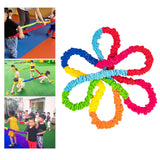 Maxbell Cooperative Stretch Rope Kids Dynamic Movement Exercise Prop Resistance Band 4m