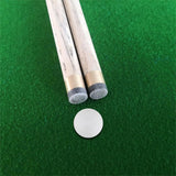 Maxbell Pool Cue Tip Professional Billiard Pool Cue Stick Tips for Billiards Players Clear