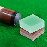 Maxbell Billiard Pool Cue Tip Glue on Replacement Parts Durable for Billiards Lovers Brown