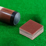 Maxbell Billiard Pool Cue Tip Glue on Replacement Parts Durable for Billiards Lovers Brown