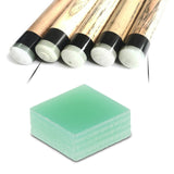 Maxbell Billiard Pool Cue Tip Glue on Replacement Parts Durable for Billiards Lovers Green