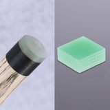 Maxbell Billiard Pool Cue Tip Glue on Replacement Parts Durable for Billiards Lovers Green