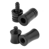 Maxbell Pool Cue Joint Protector Black Protect Shaft and End Joint Pin Protector Cap