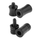 Maxbell Pool Cue Joint Protector Black Protect Shaft and End Joint Pin Protector Cap