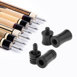 Maxbell Pool Cue Joint Protector Black Protect Shaft and End Joint Pin Protector Cap