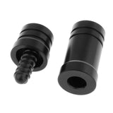 Maxbell Pool Cue Joint Protector Black Protect Shaft and End Joint Pin Protector Cap