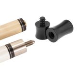 Maxbell Pool Cue Joint Protector Black Protect Shaft and End Joint Pin Protector Cap