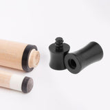 Maxbell Pool Cue Joint Protector Black Protect Shaft and End Joint Pin Protector Cap