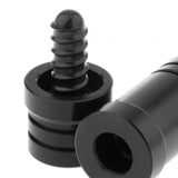 Maxbell Pool Cue Joint Protector Black Protect Shaft and End Joint Pin Protector Cap