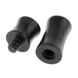 Maxbell Pool Cue Joint Protector Black Protect Shaft and End Joint Pin Protector Cap