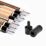 Maxbell Pool Cue Joint Protector Black Protect Shaft and End Joint Pin Protector Cap