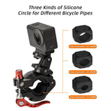 Maxbell Handle Bar Mount Rack Bike Handlebar Action Cameras Mount for Mountain Bikes