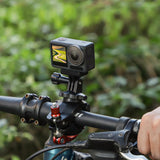 Maxbell Handle Bar Mount Rack Bike Handlebar Action Cameras Mount for Mountain Bikes
