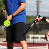 Maxbell LED Pickleball Balls 74mm 40 Holes Pickleballs for Indoor Night Play Outdoor 12pcs