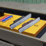 Maxbell Shuffleboard Sweep Indoor Shuffleboard Games Sturdy Shuffleboard Table Brush Black