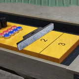 Maxbell Shuffleboard Sweep Indoor Shuffleboard Games Sturdy Shuffleboard Table Brush Black