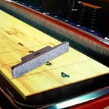 Maxbell Shuffleboard Sweep Indoor Shuffleboard Games Sturdy Shuffleboard Table Brush Red