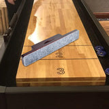 Maxbell Shuffleboard Sweep Indoor Shuffleboard Games Sturdy Shuffleboard Table Brush Red