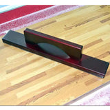 Maxbell Shuffleboard Sweep Indoor Shuffleboard Games Sturdy Shuffleboard Table Brush Red