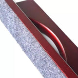 Maxbell Shuffleboard Sweep Indoor Shuffleboard Games Sturdy Shuffleboard Table Brush Red